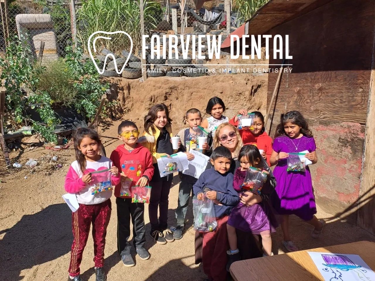 Fairview Dental smile transformation